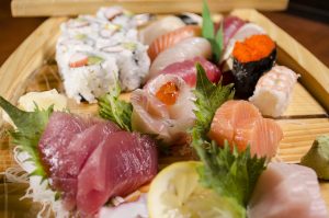 Les biens faits des sushis